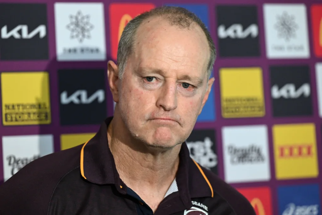 Brisbane Broncos head coach Michael Maguire.
