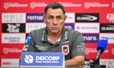 St George Illawarra Dragons head coach Shane Flanagan.