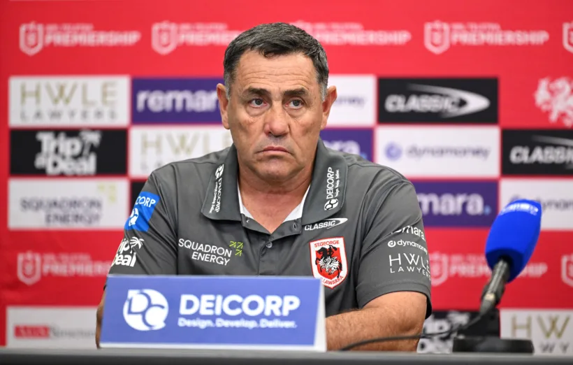 St George Illawarra Dragons head coach Shane Flanagan.