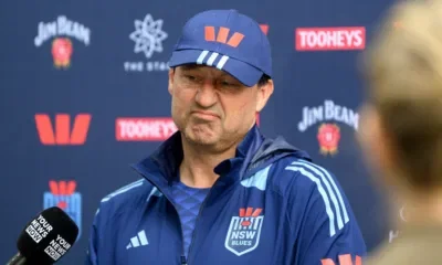 NSW Blues head coach Laurie Daley.