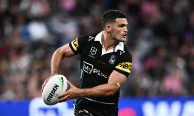 Nathan Cleary's Penrith Panthers top the table.
