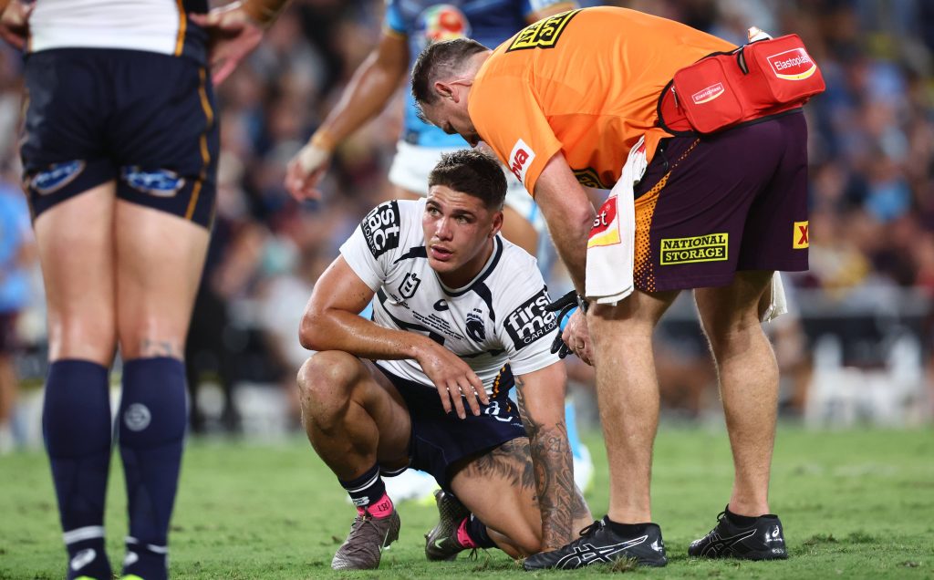 Reece Walsh suffered a cheekbone injury earlier in the season.