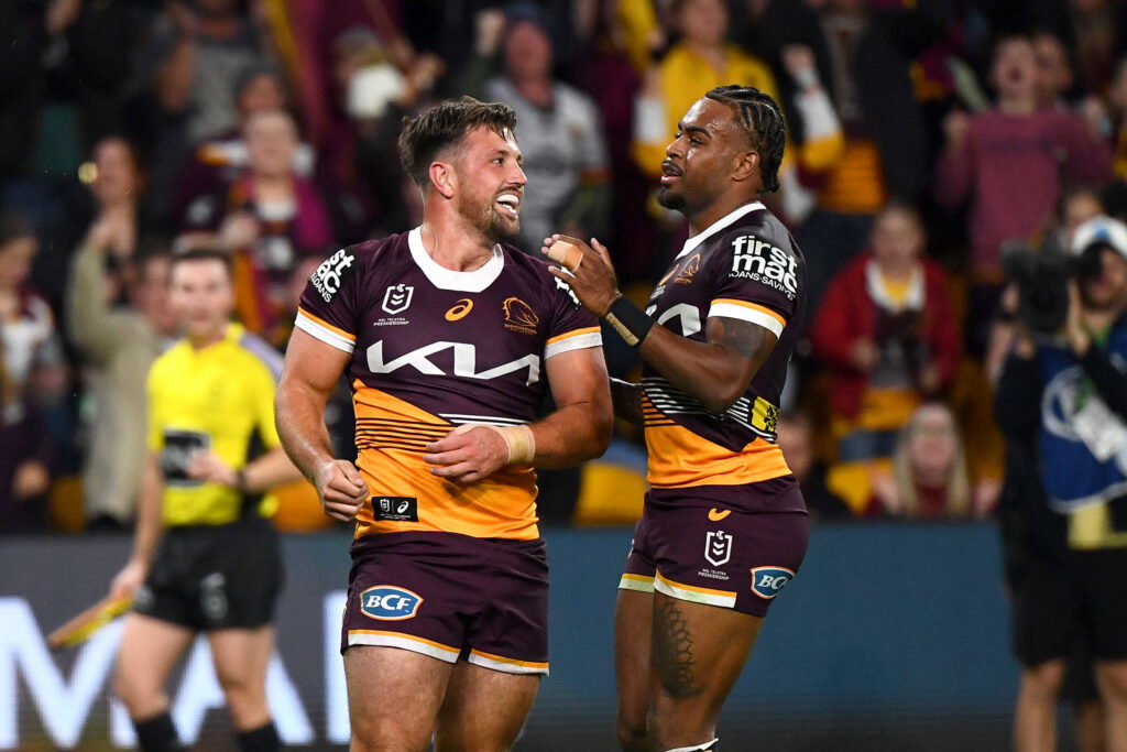 Tyson Smoothy during his time at Brisbane Broncos.