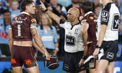 Kalyn Ponga was red carded in a key moment in 2026 State of Origin Game One.