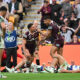 Brisbane Broncos take on North Queensland Cowboys at Suncorp Stadium
