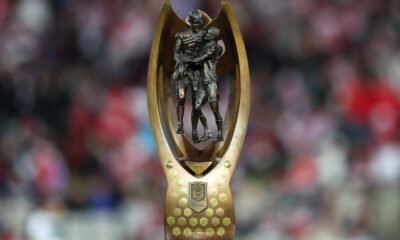NRL trophy.