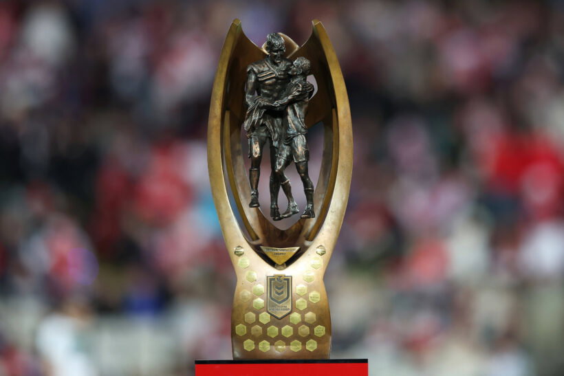 NRL trophy.