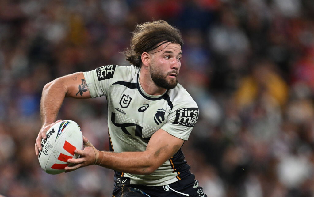 Brisbane Broncos star forward Patrick Carrigan.