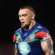 New Zealand Warriors' James Fisher-Harris is out injured.
