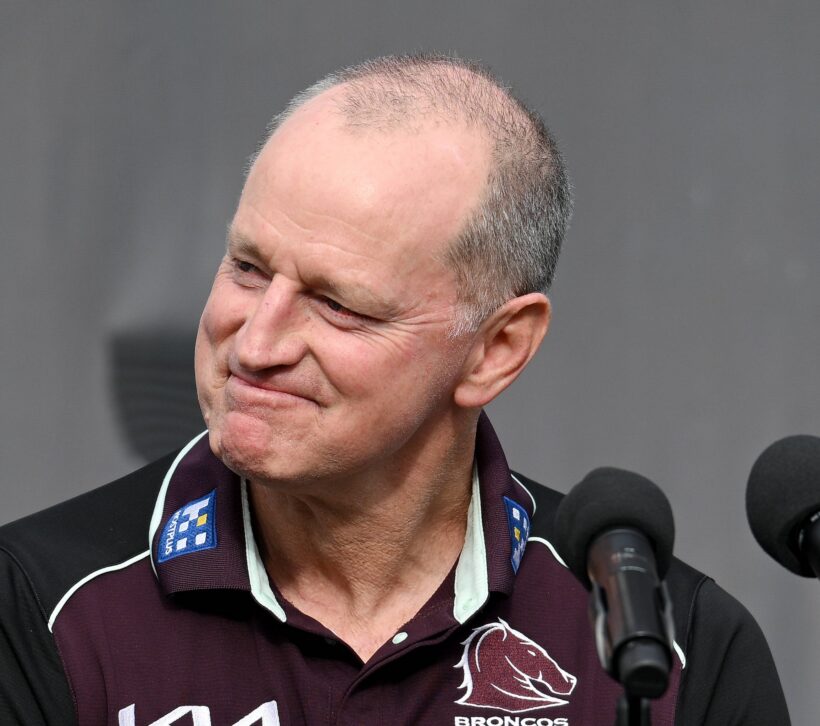 Brisbane Broncos head coach Michael Maguire.