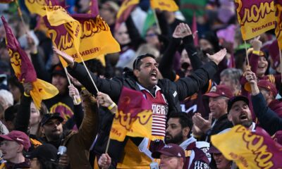 Brisbane Broncos fans.