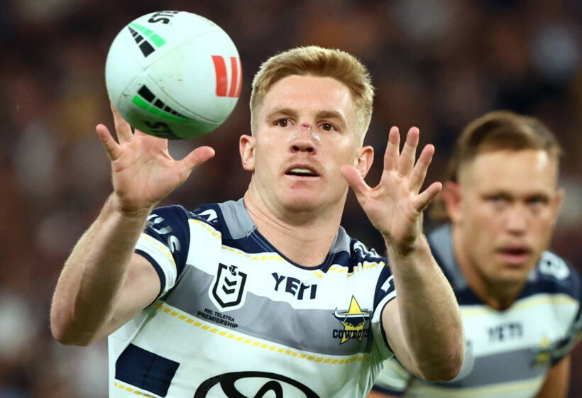 Former Broncos player Tom Dearden now stars for the Cowboys.