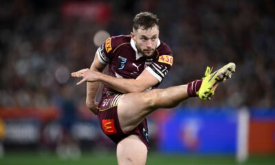 Sam Walker in action for Queensland.
