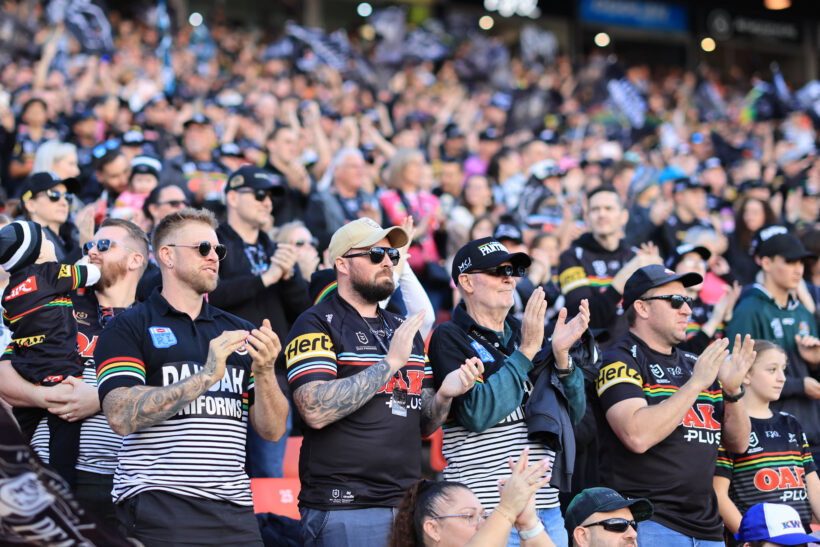 Penrith Panthers fans.
