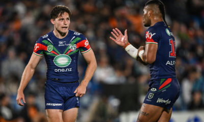 New Zealand Warriors take on the Wests Tigers at Go Media Stadium in Auckland.