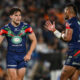New Zealand Warriors take on the Wests Tigers at Go Media Stadium in Auckland.