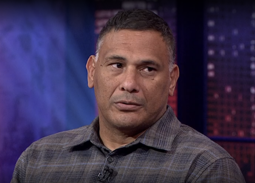 Former Broncos star Justin Hodges on The Late Show with Matty Johns.