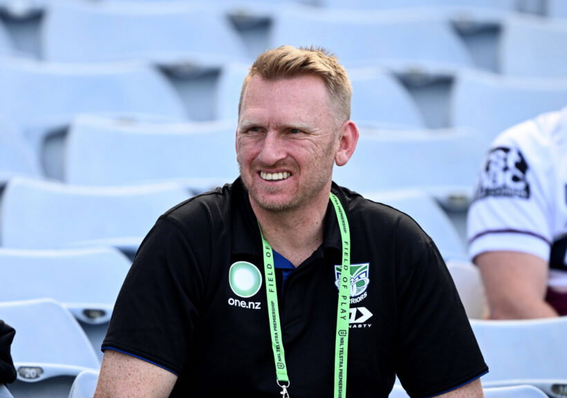 Warriors head coach Andrew Webster.