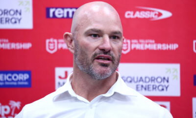 Dragons head coach Dean Young.