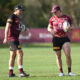 Queensland Maroons State of Origin team training session at Sanctuary Cove on the Gold Coast