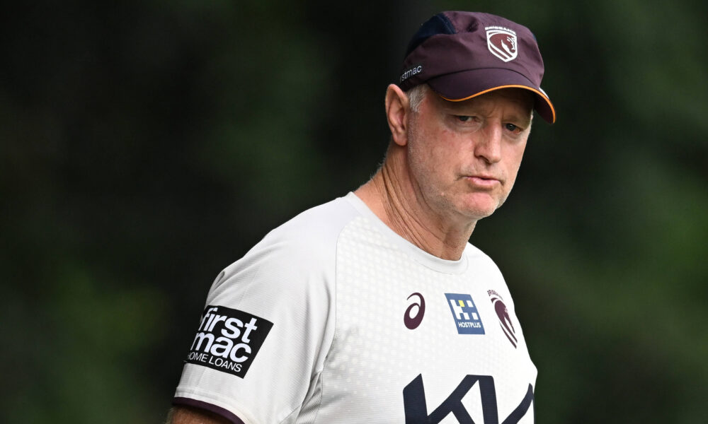Brisbane Broncos head coach Michael Maguire.