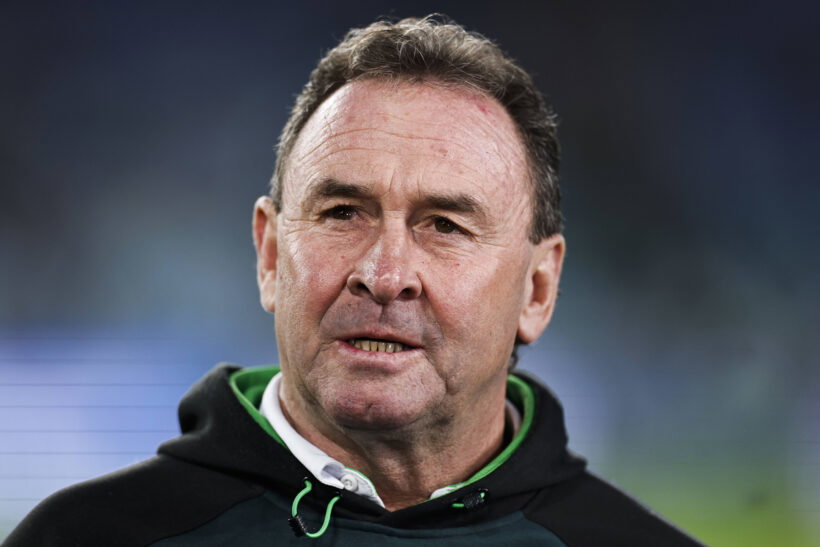 Canberra Raiders head coach Ricky Stuart. Credit: Imago.
