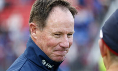 Knights head coach Justin Holbrook. Credit: Imago.