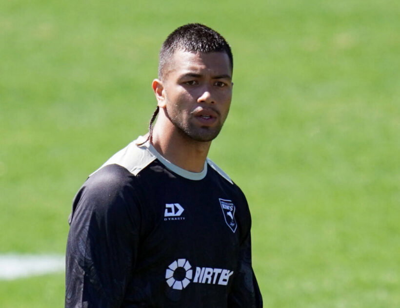 Brisbane Broncos' Xavier Willison in training with New Zealand. Credit: Imago.