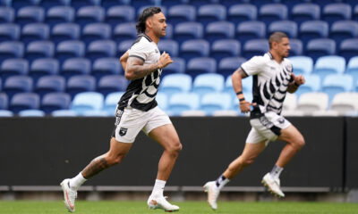 New Zealand Kiwis Captains Run at Allianz Stadium in Sydney.