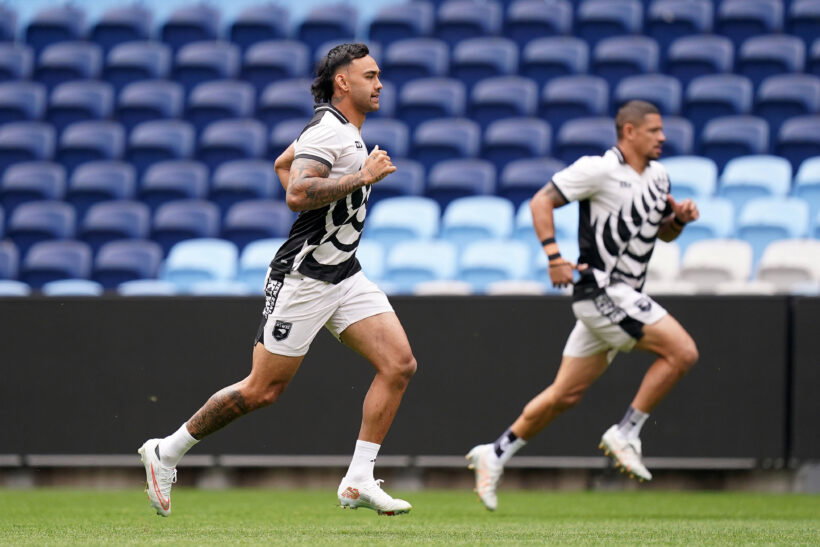 New Zealand Kiwis Captains Run at Allianz Stadium in Sydney.