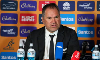 All Blacks head coach Dave Rennie. Credit: Imago.