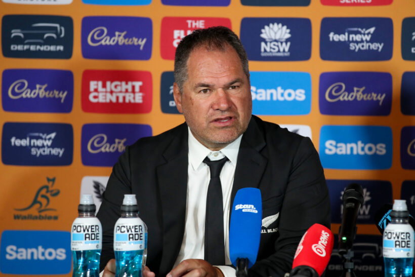 All Blacks head coach Dave Rennie. Credit: Imago.